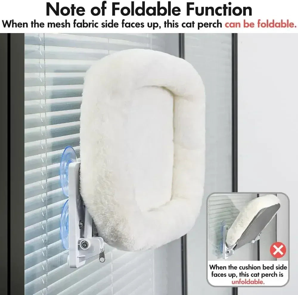 TechnuPet Cat Hammock Cordless Window Cat Hammock