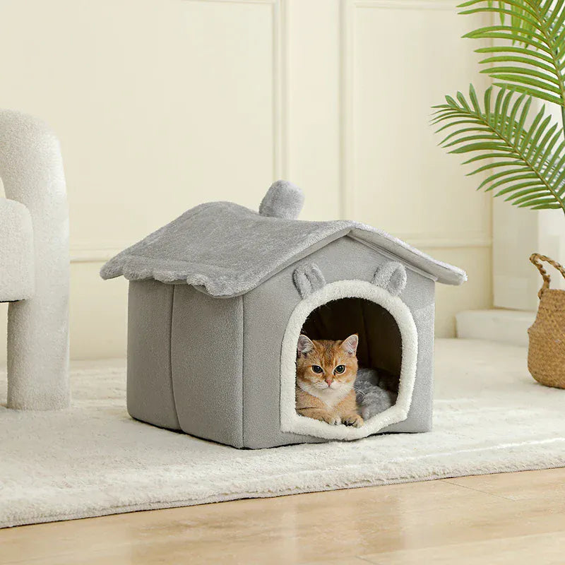TechnuPet Cat Houses Foldable Washable Pet House