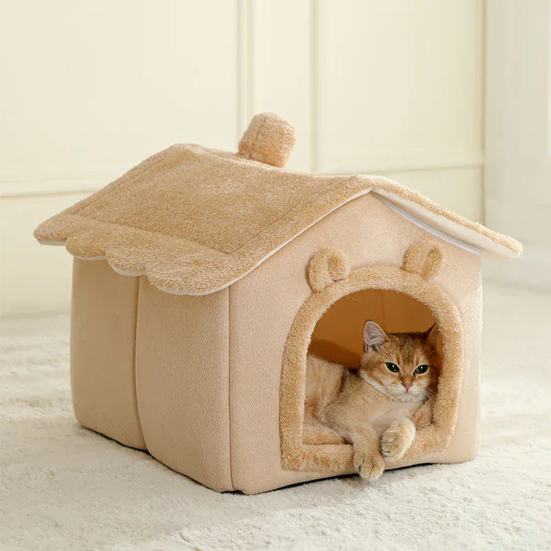 TechnuPet Cat Houses Foldable Washable Pet House