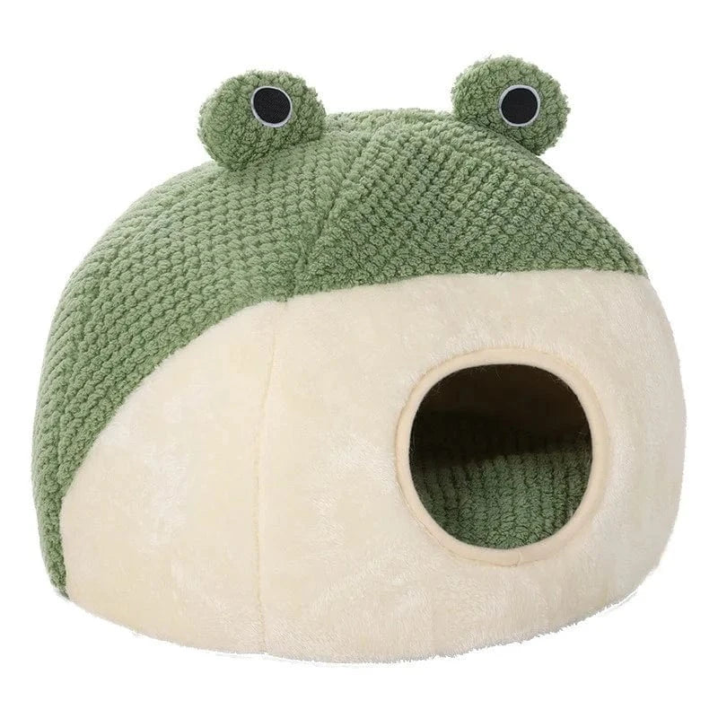 TechnuPet Cat Bed Frog Villa Cat Bed