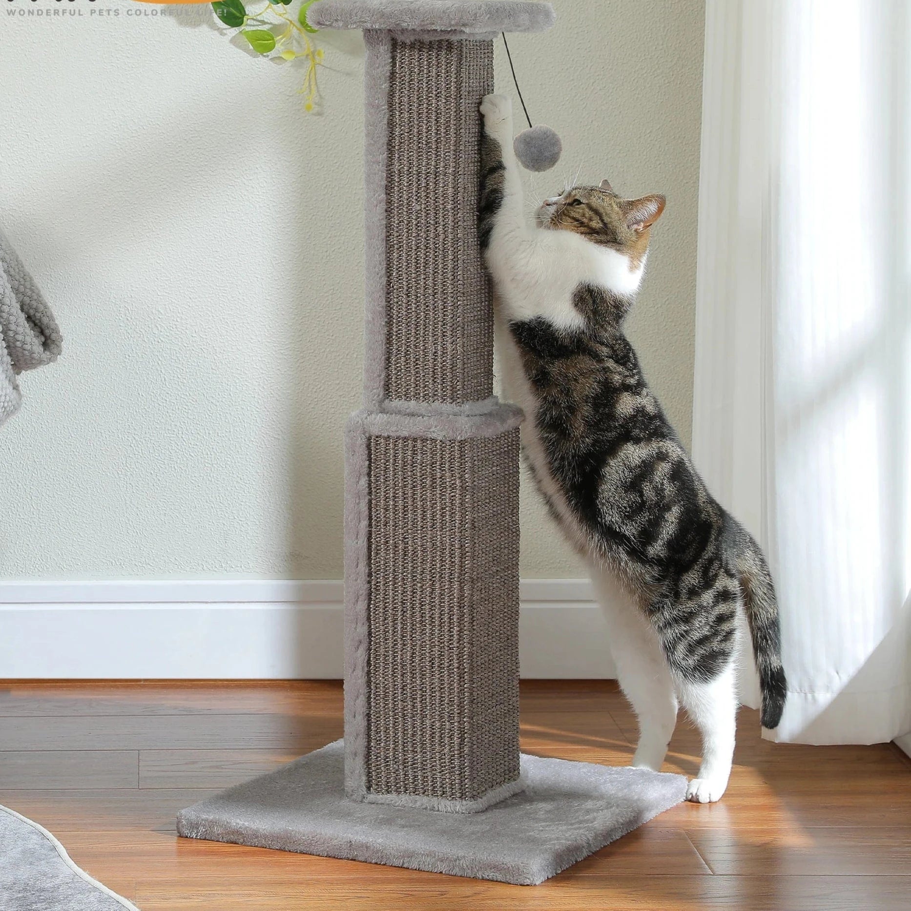 TechnuPet Cat Scratching Post Large Cat Scratching Post
