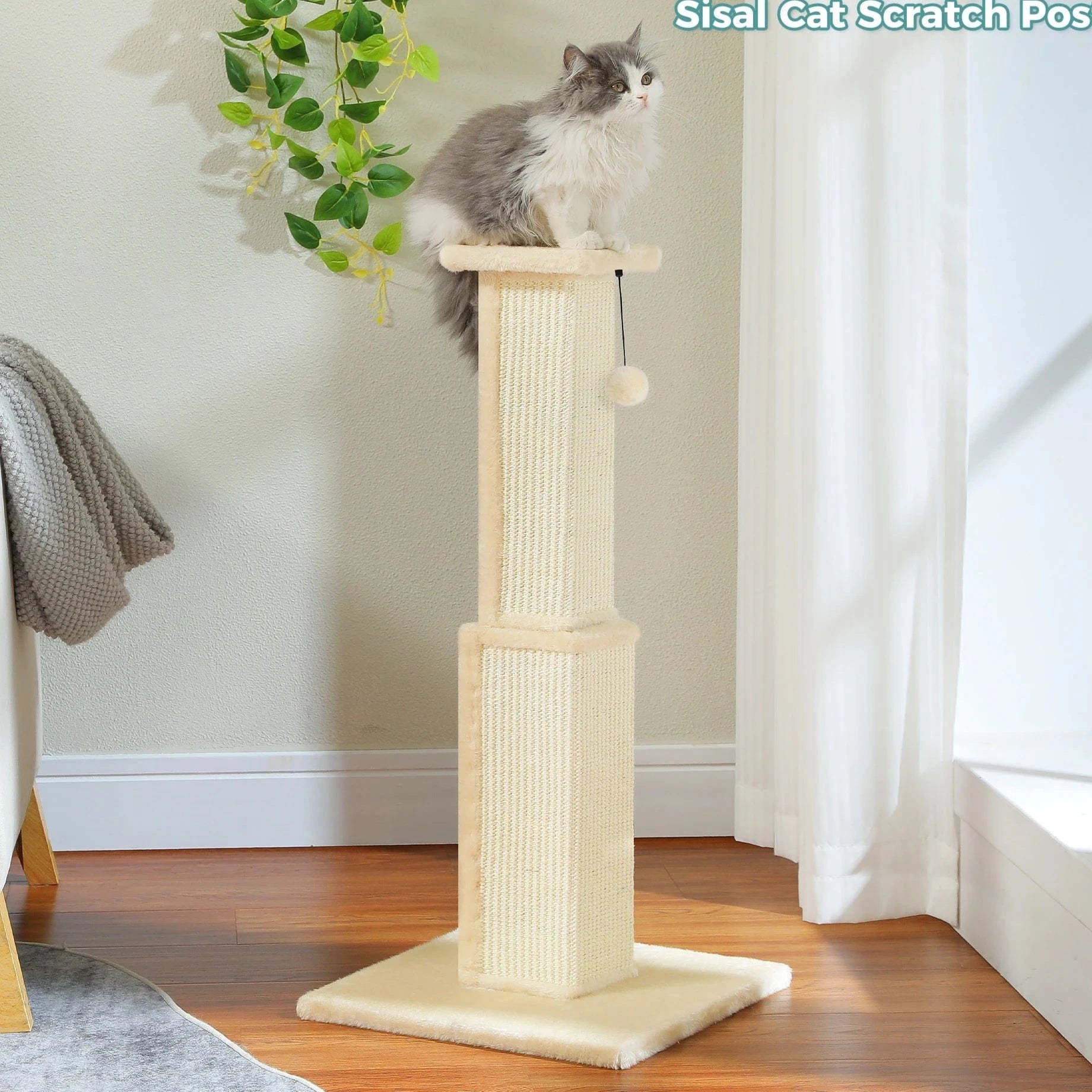TechnuPet Cat Scratching Post Large Cat Scratching Post