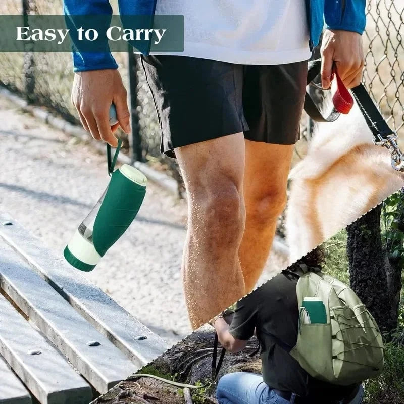 TechnuPet Smart Dog Feeder Leakproof Portable Dog Water Bottle