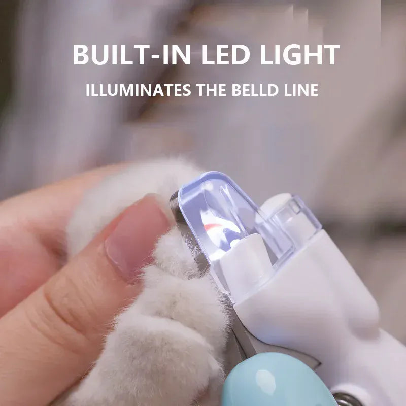 TechnuPet Cat Nail Care LED Pet Nail Clippers