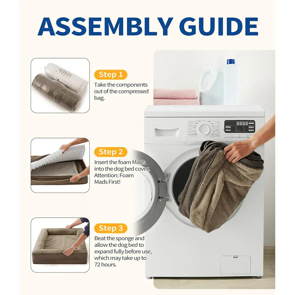 TechnuPet Dog Bed Orthopedic Small Dog Bed