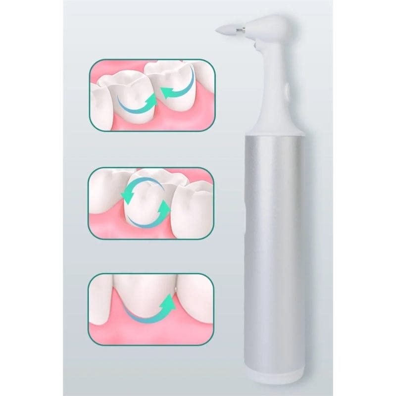 TechnuPet Dog Brush Silver Pet Electric Tooth Polisher