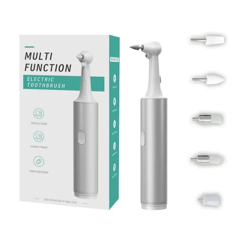 TechnuPet Dog Brush Silver Pet Electric Tooth Polisher