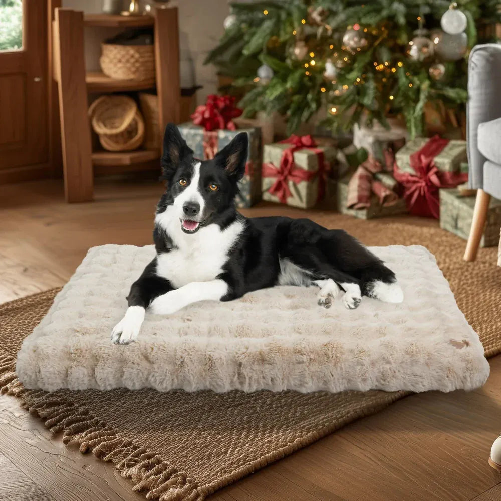 TechnuPet Dog Bed Plush Dog Bed