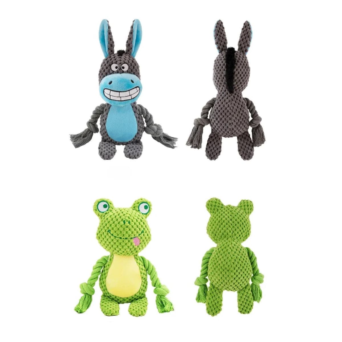 TechnuPet Dog Toys Plush Squeaky Dog Chew Toy