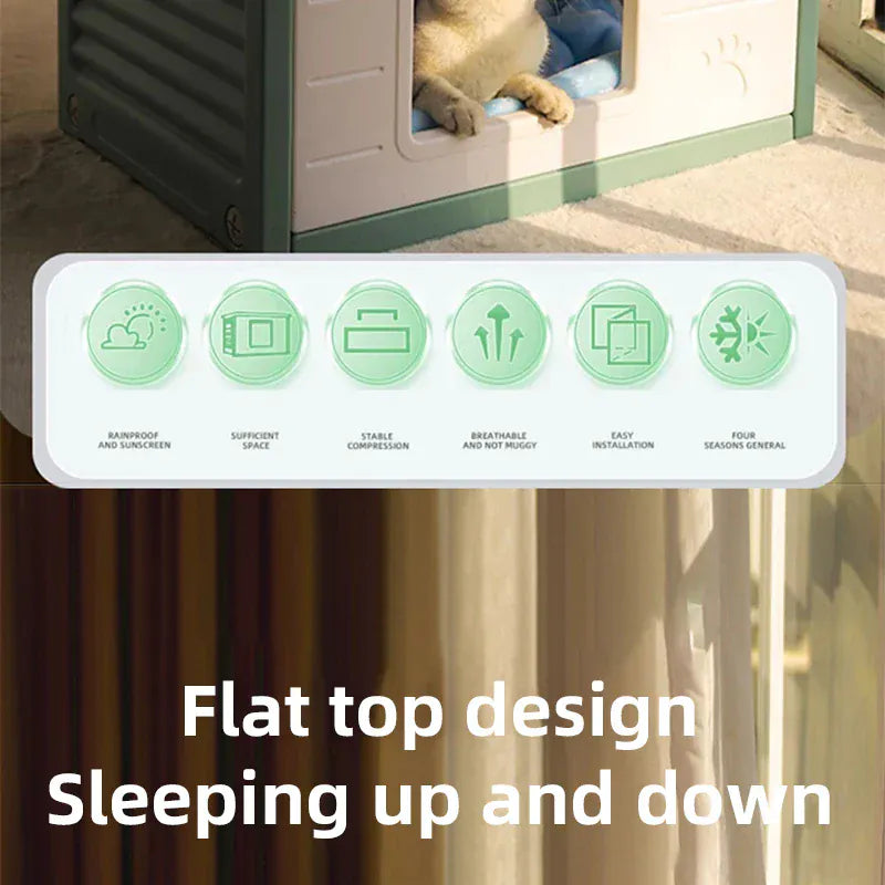 TechnuPet Cat Houses Rainproof Outdoor Cat House