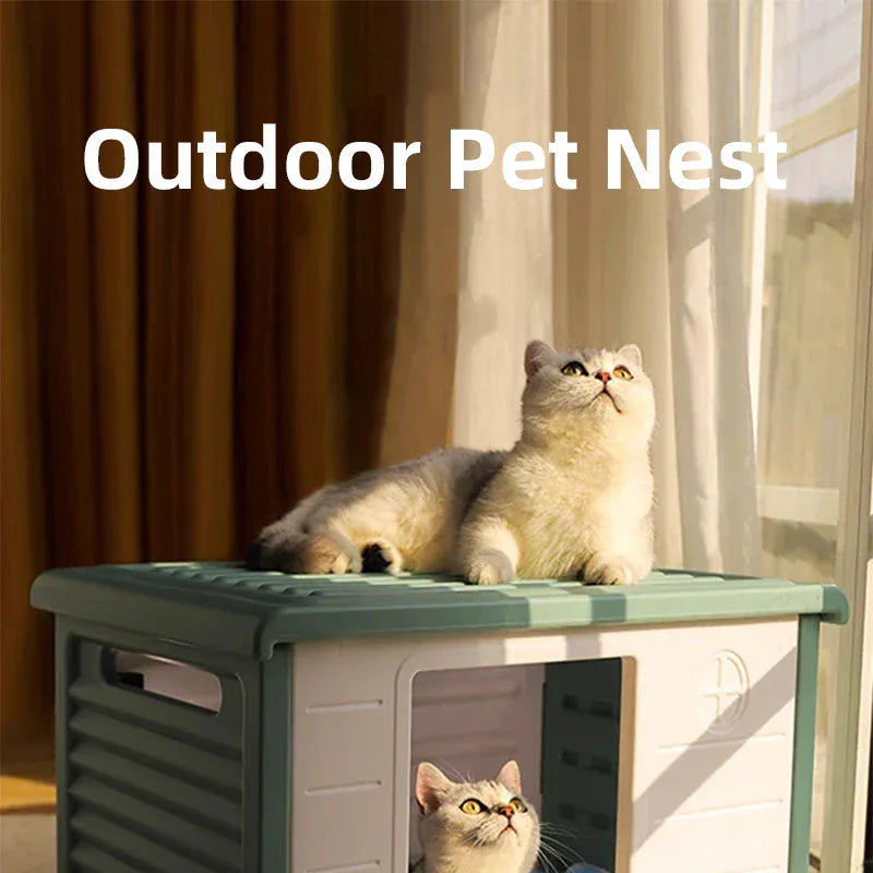 TechnuPet Cat Houses Rainproof Outdoor Cat House