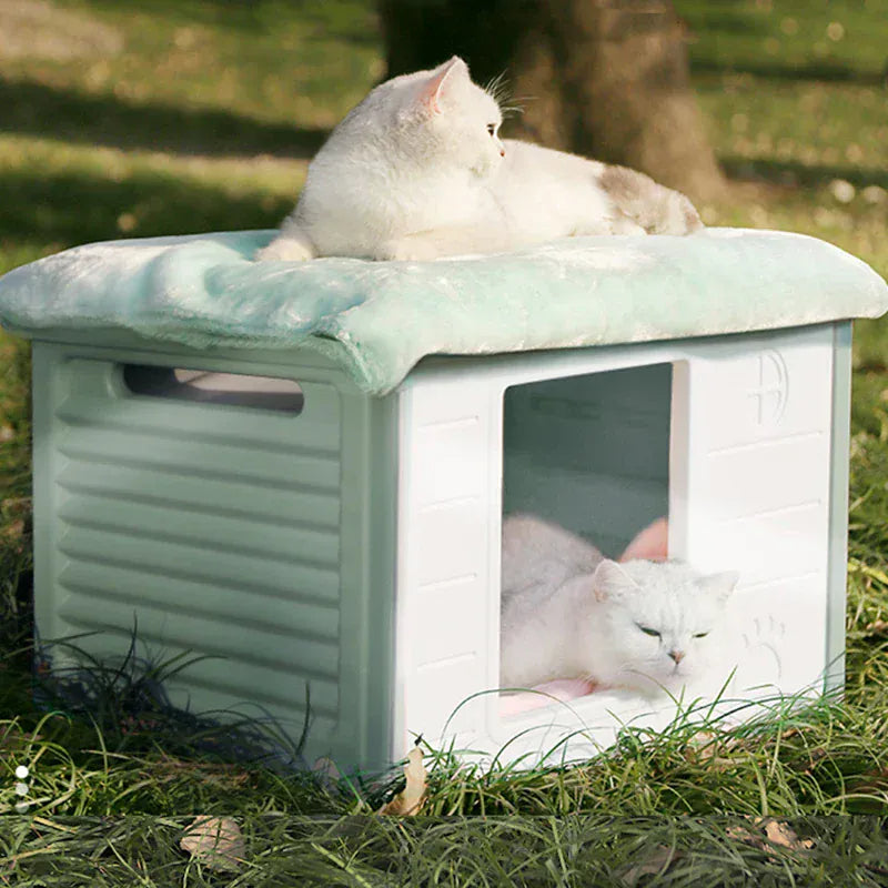 TechnuPet Cat Houses Rainproof Outdoor Cat House