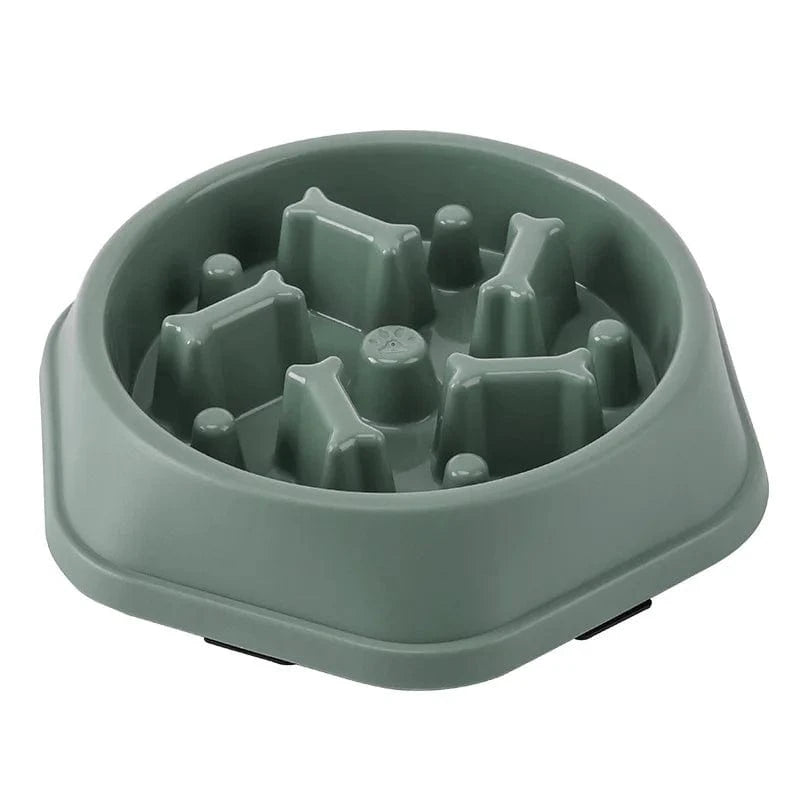 TechnuPet Dog Bowls GN dog bowl / 8.5inch (22.5cm) Slow Feeder Dog Bowl