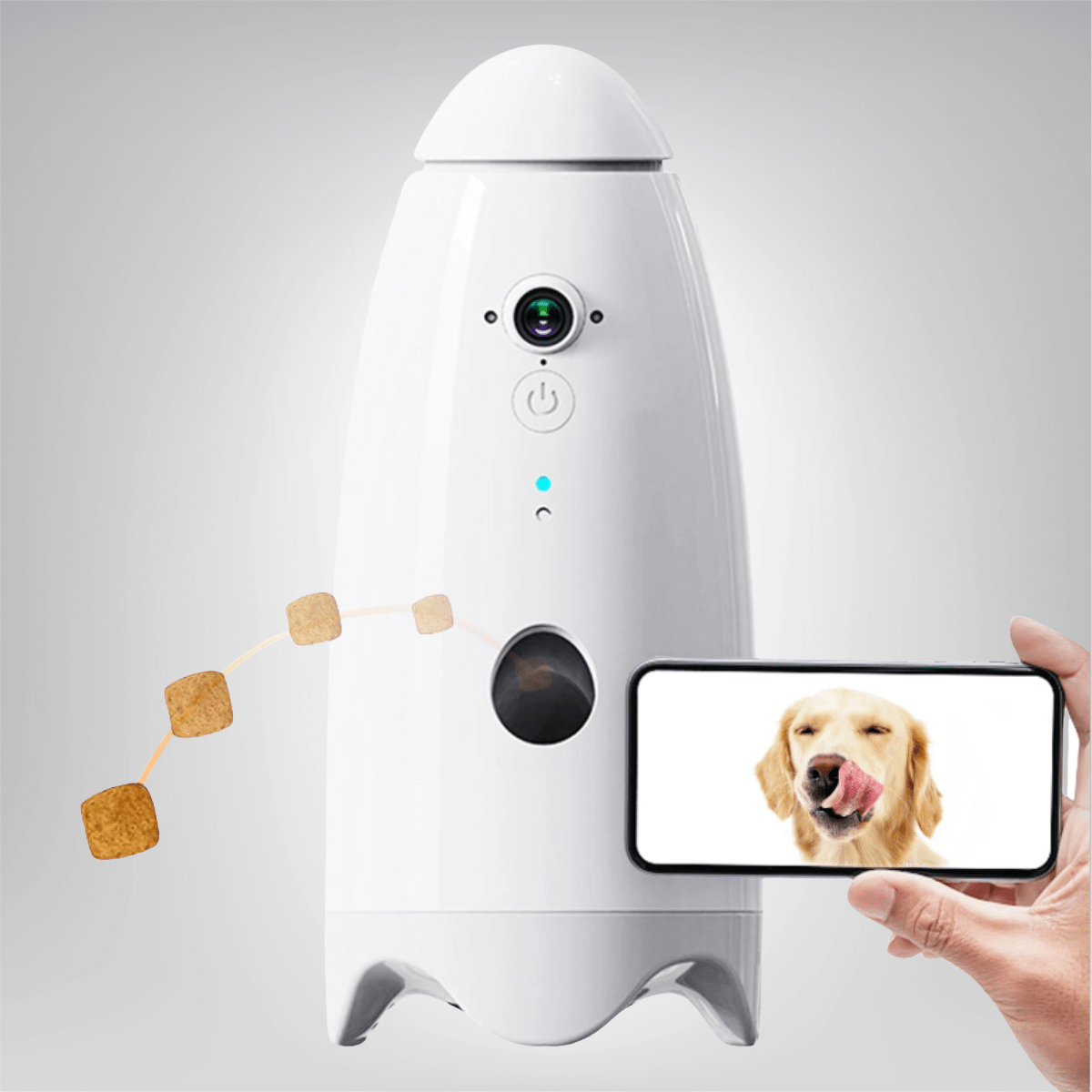Smart Dog Camera with Treat Dispenser