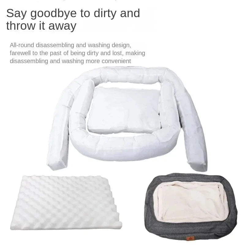 TechnuPet Dog Bed Warm Sofa Pet Bed for Cats and Dogs