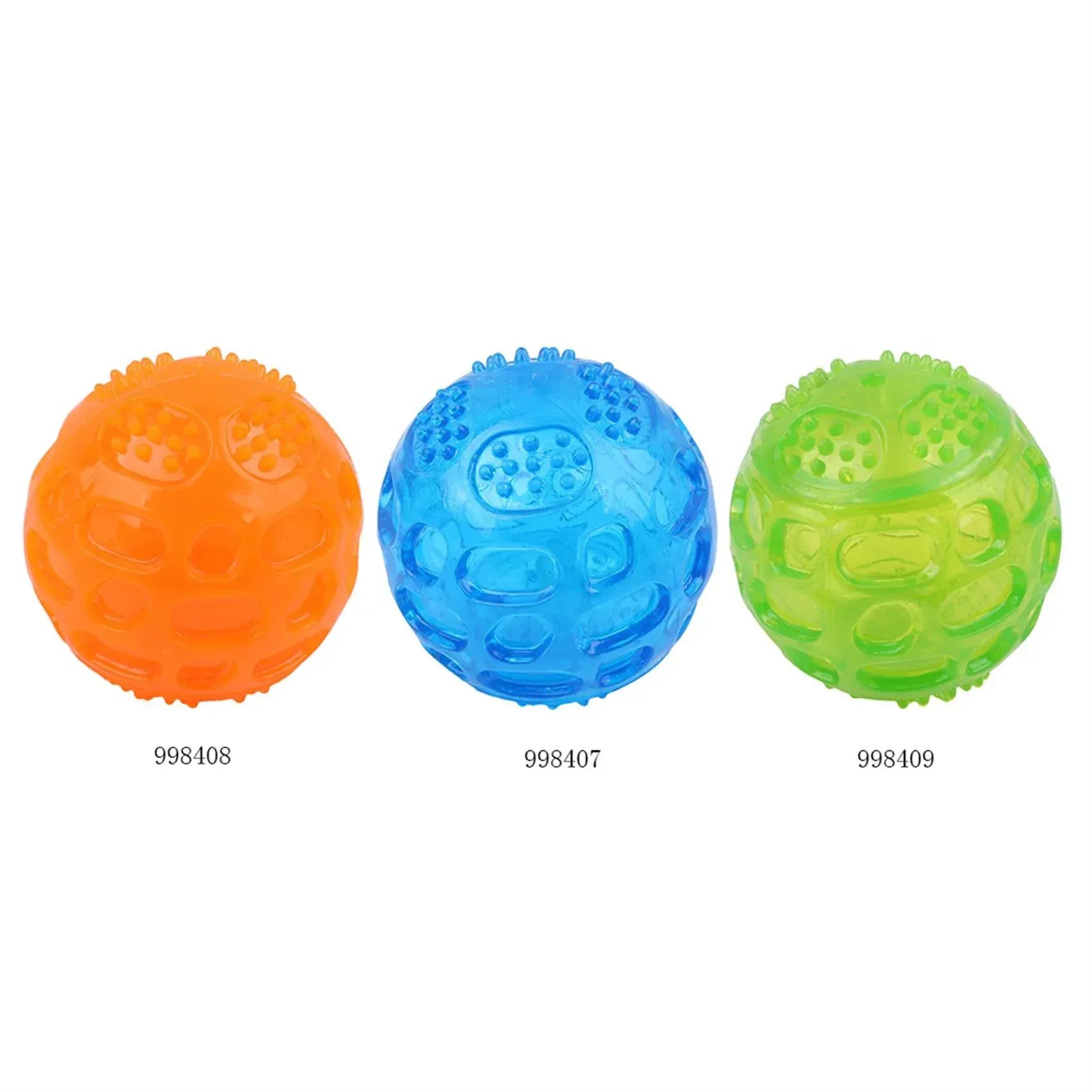 TechnuPet Dog Toys Waterproof Squeaky Dog Ball