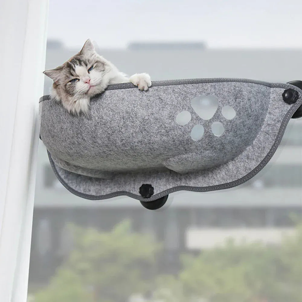 TechnuPet Cat Hammock Gray / CHINA Window Grey Cat Hammock